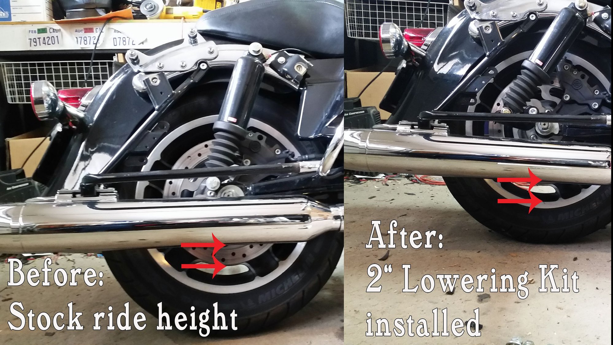 Road6Custom Lowering Kit install 2015 RK Harley Davidson Forums