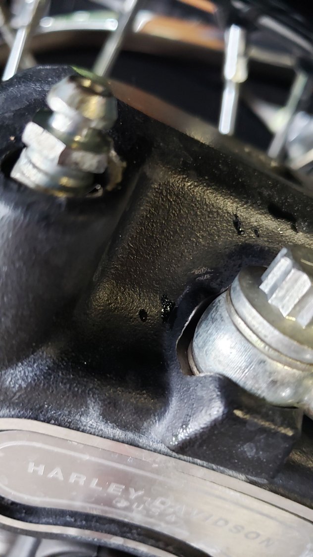 Master cylinder bleeder valve leaking? Harley Davidson Forums