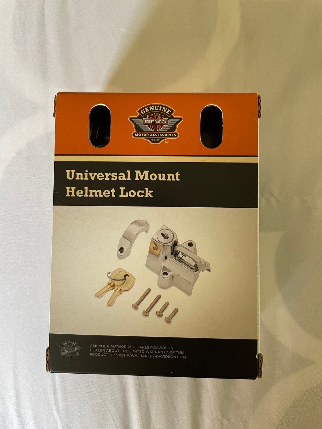 Harley Davidson universal mount helmet lock - Harley Davidson Forums