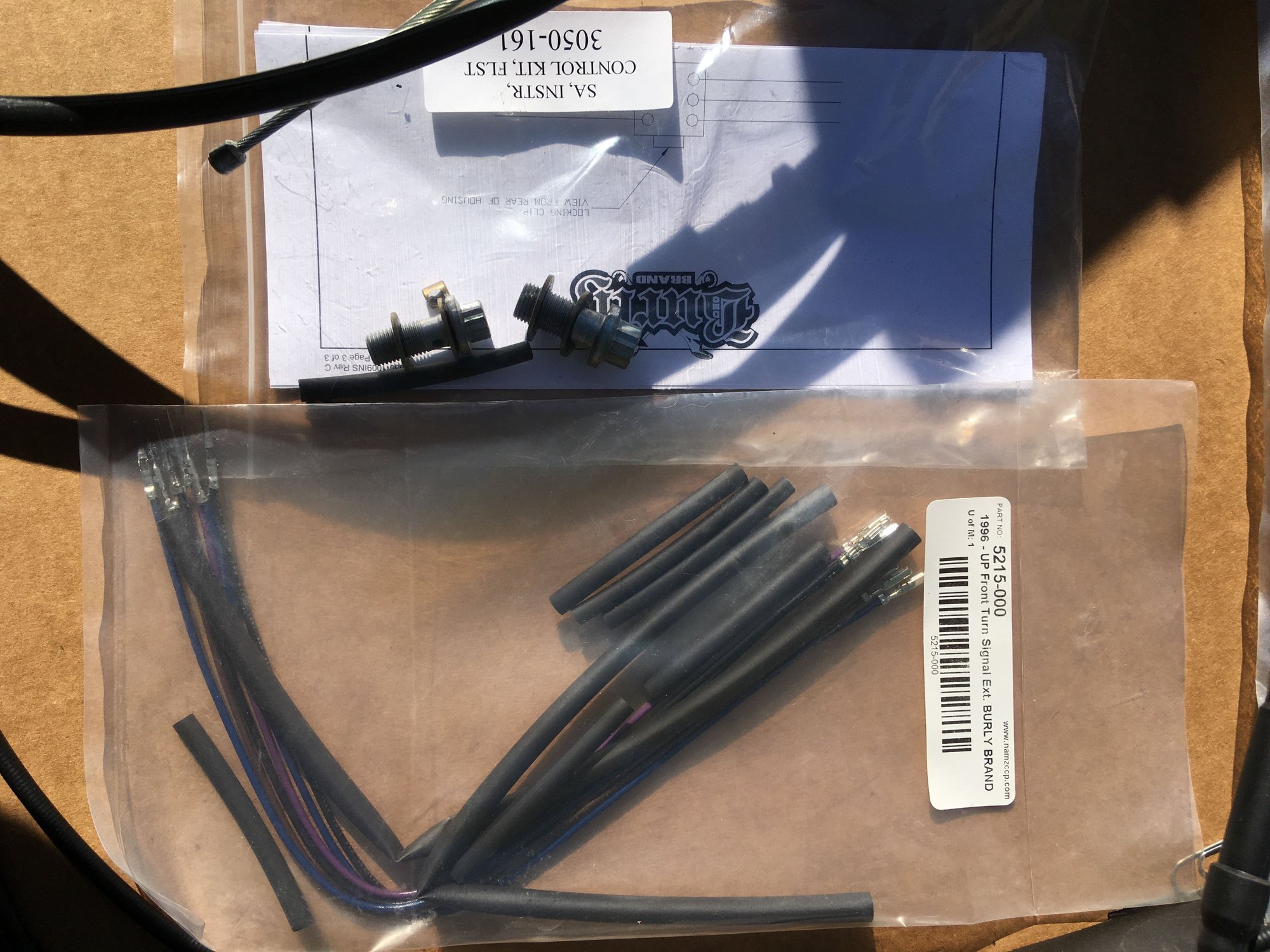 FS Burly Brand Cable Kit “14 Apes Harley Davidson Forums