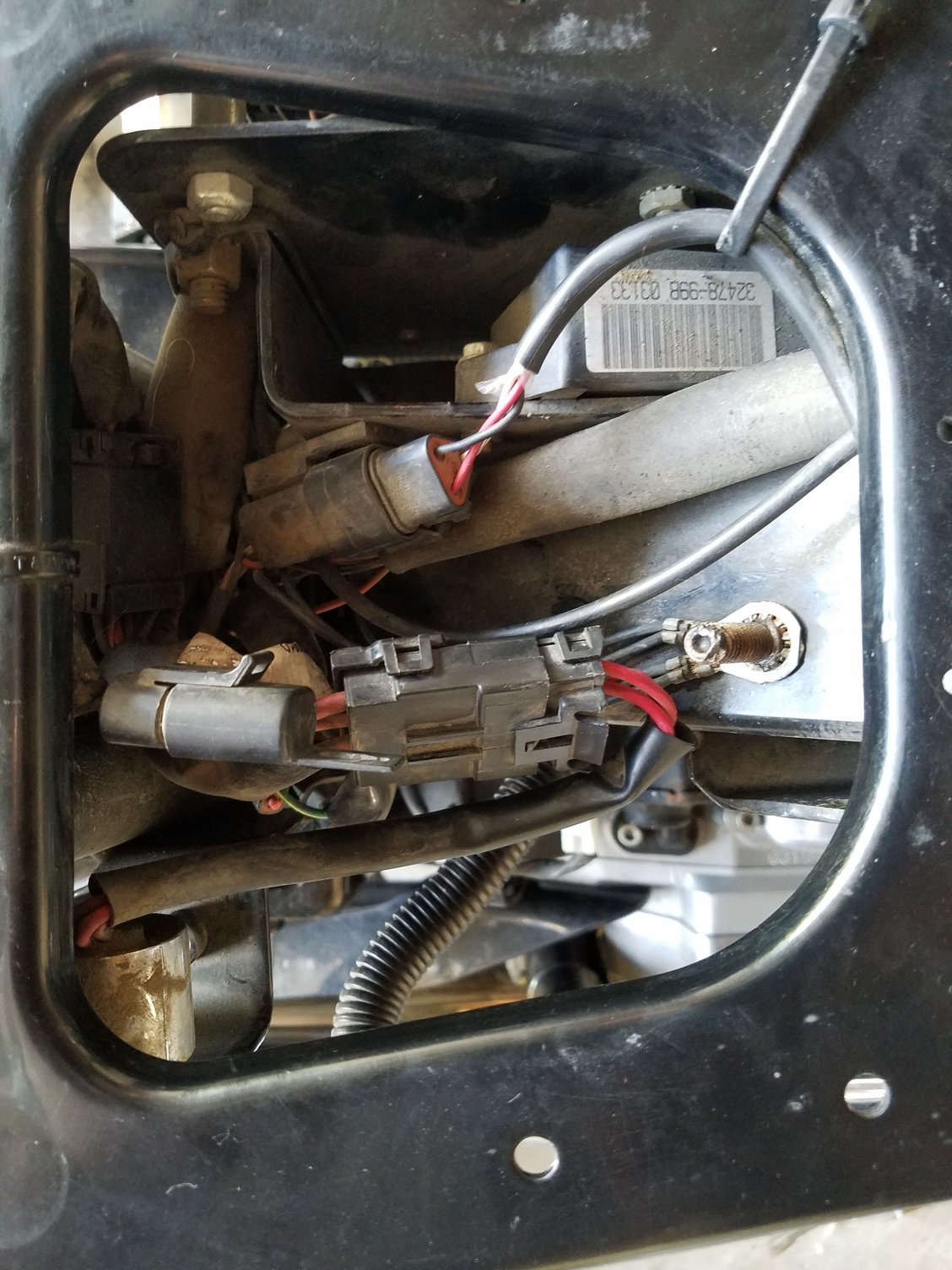 Negative Terminal Sparking with new Battery Harley Davidson Forums