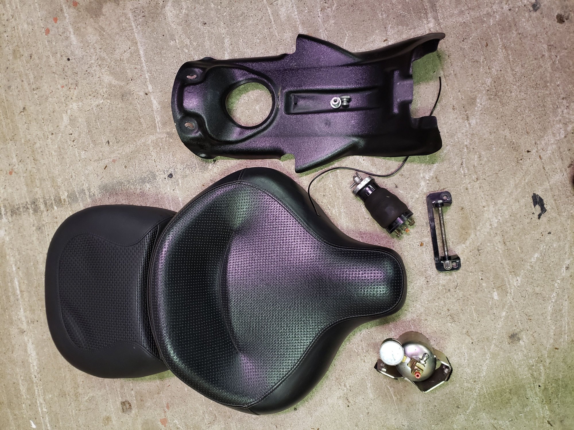 harley davidson police seat