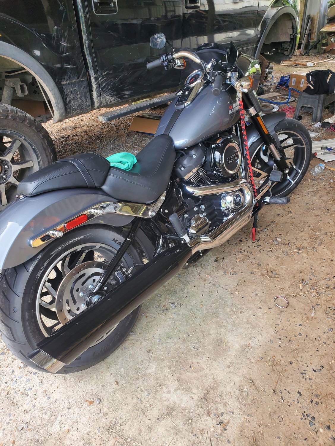 Back rest/ Sissy bars 2021 Sport Glide Harley Davidson Forums