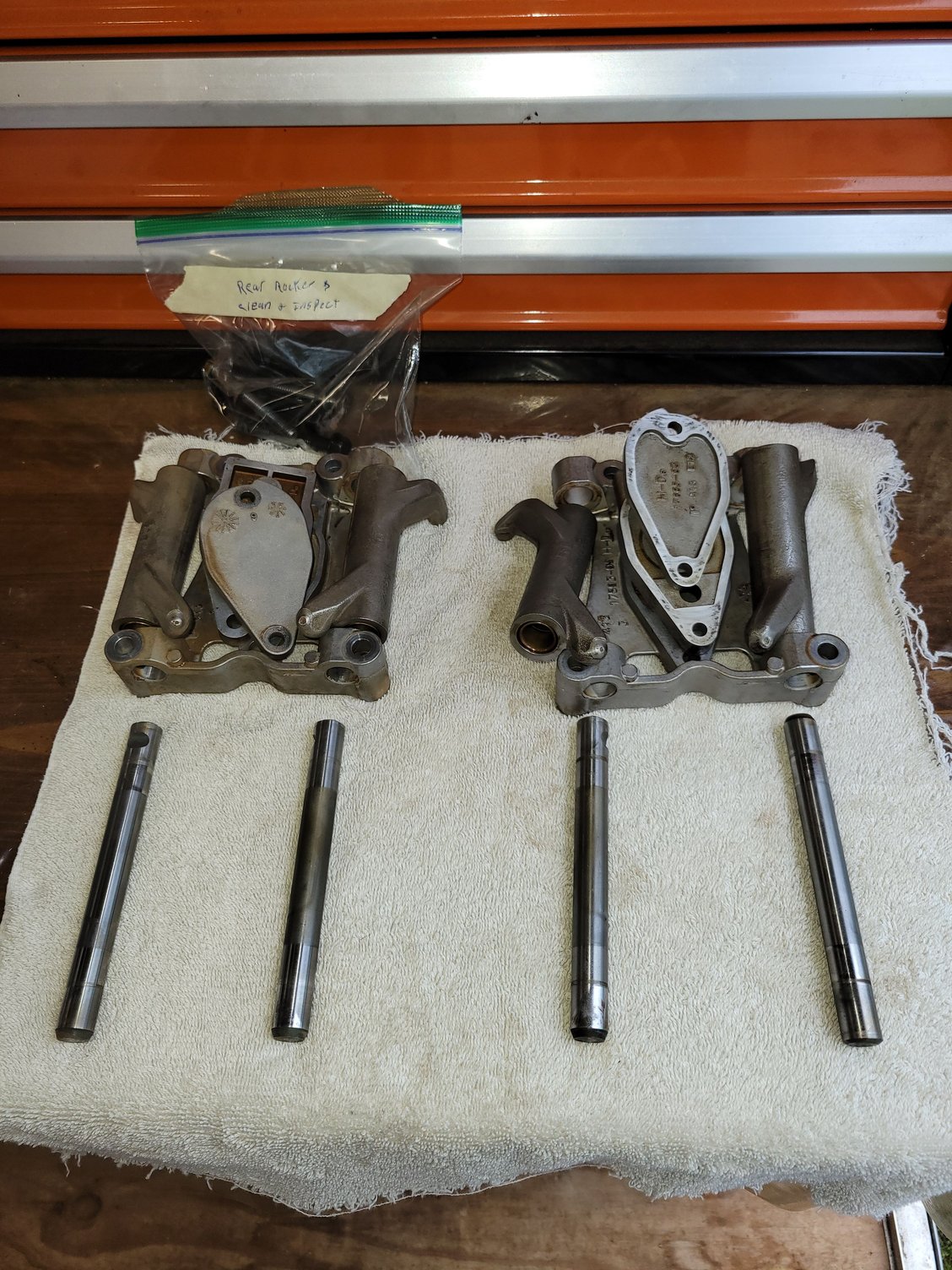 Rocker arm wear and disassembly Harley Davidson Forums