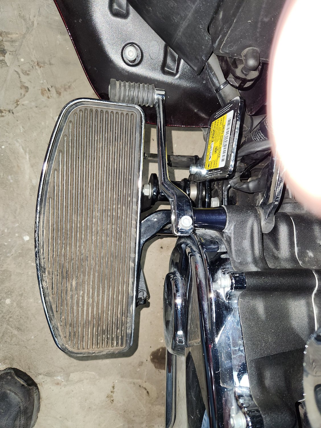 Running board spacers Harley Davidson Forums