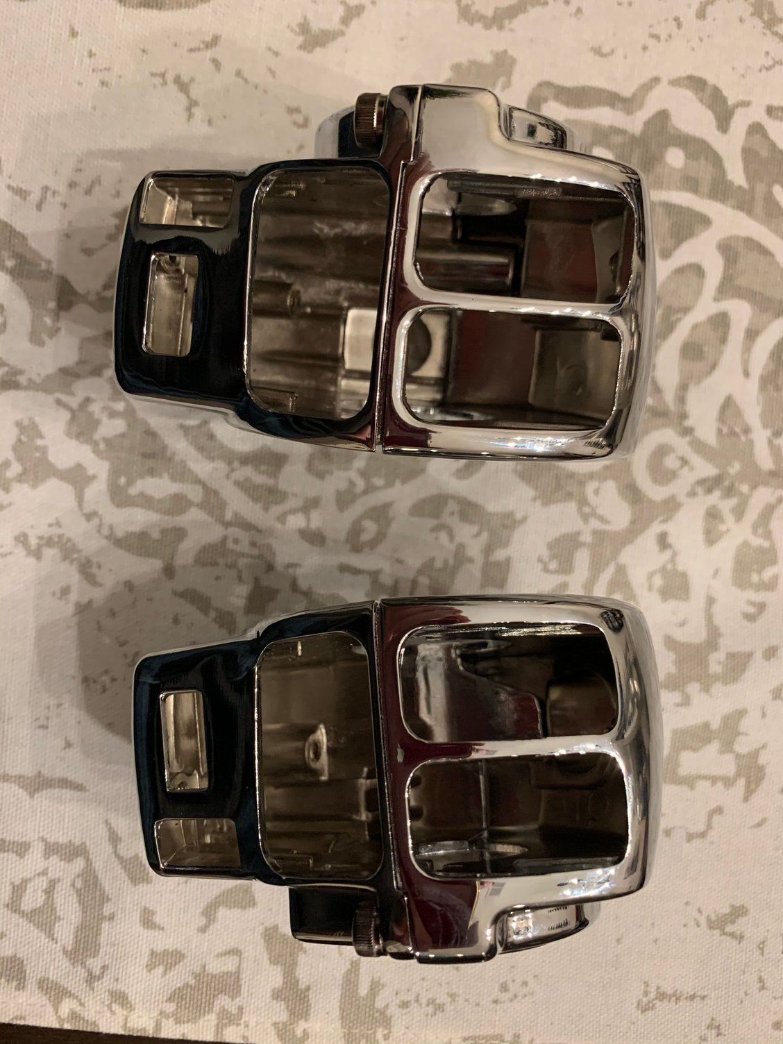 Chrome Switch Housings With cruise control Harley Davidson Forums