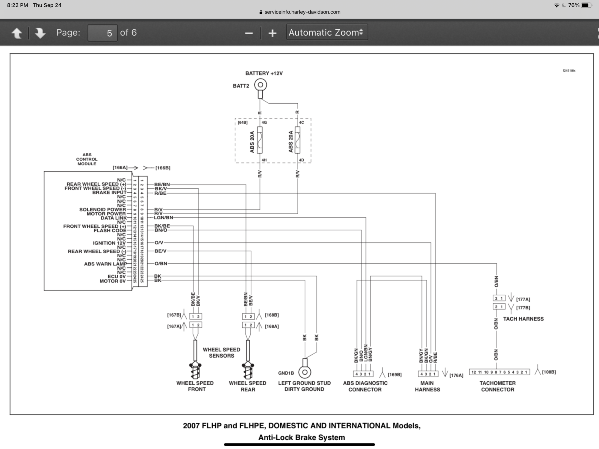 No Power to ABS fuses! Harley Davidson Forums
