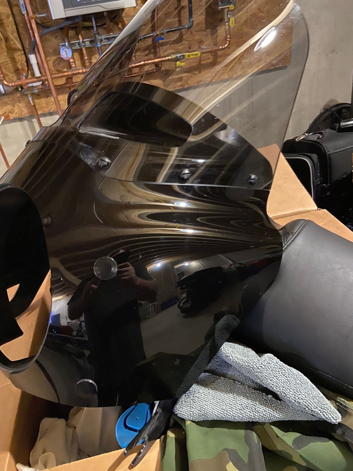 softail slim road warrior fairing