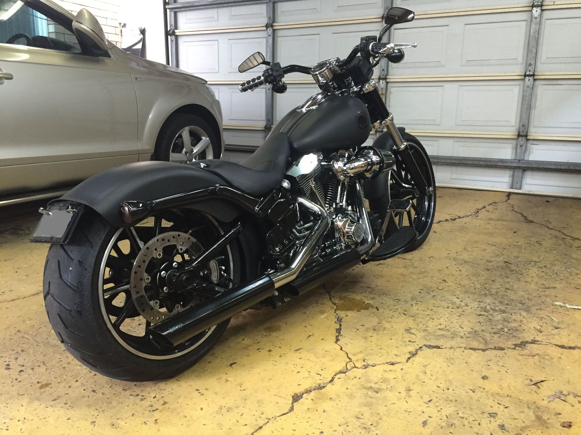 Floorboards On A Breakout Page 7 Harley Davidson Forums