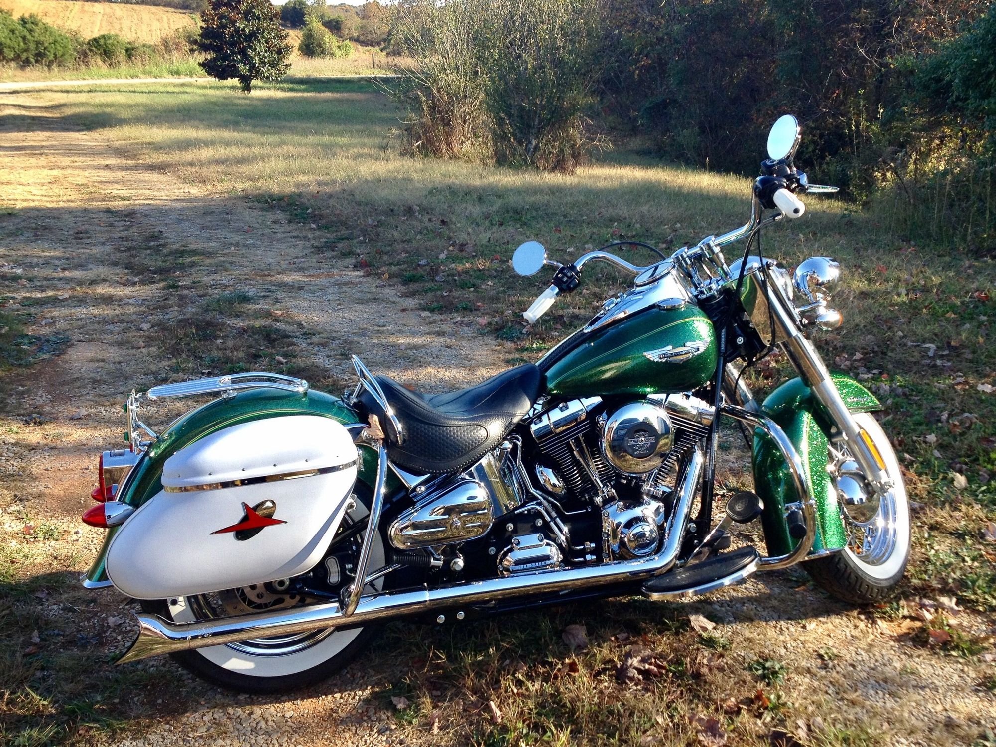 Hard bags on a Softail Page 3 Harley Davidson Forums