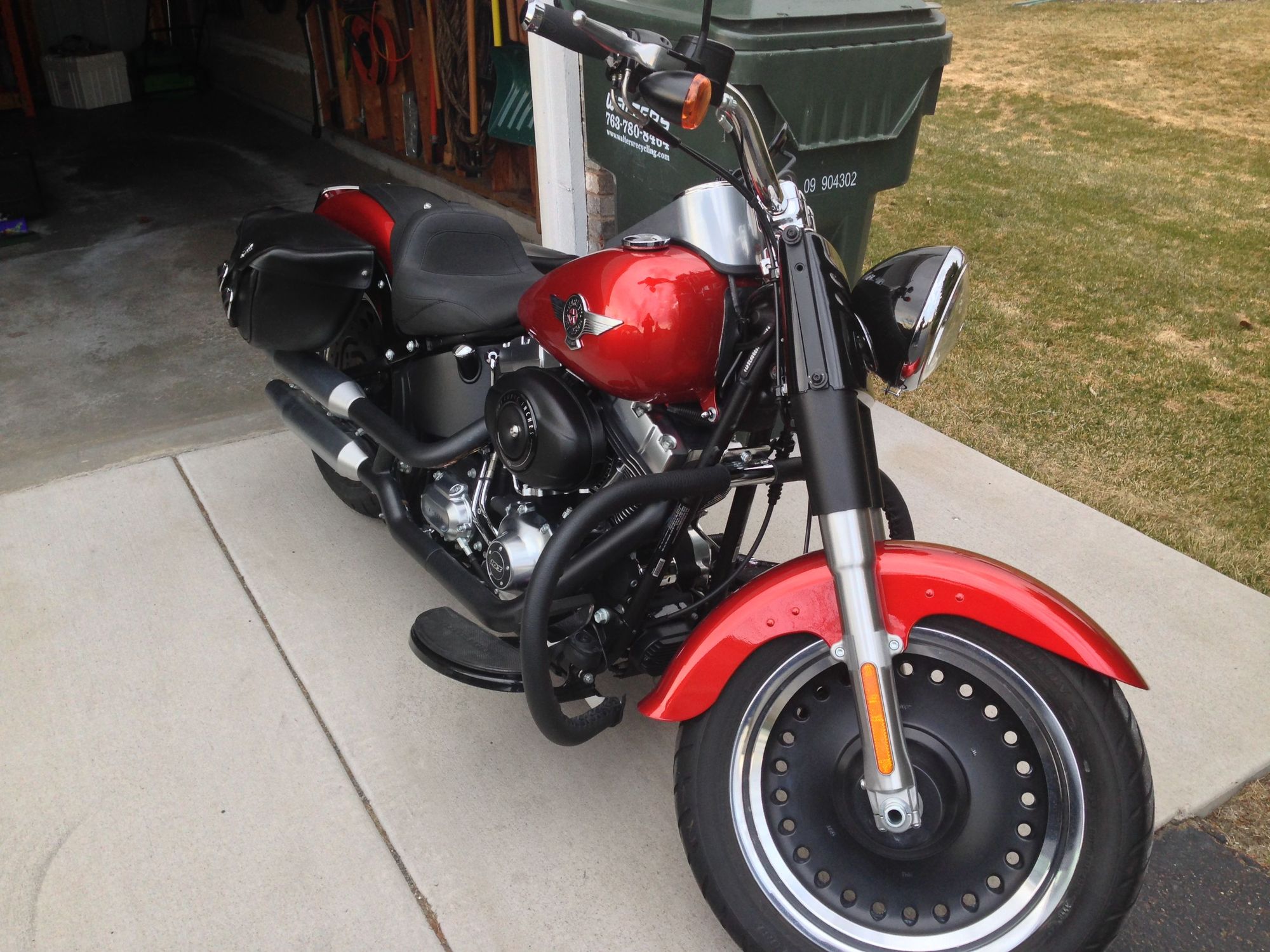 Fatboys Crashbars/Engine Guards Harley Davidson Forums