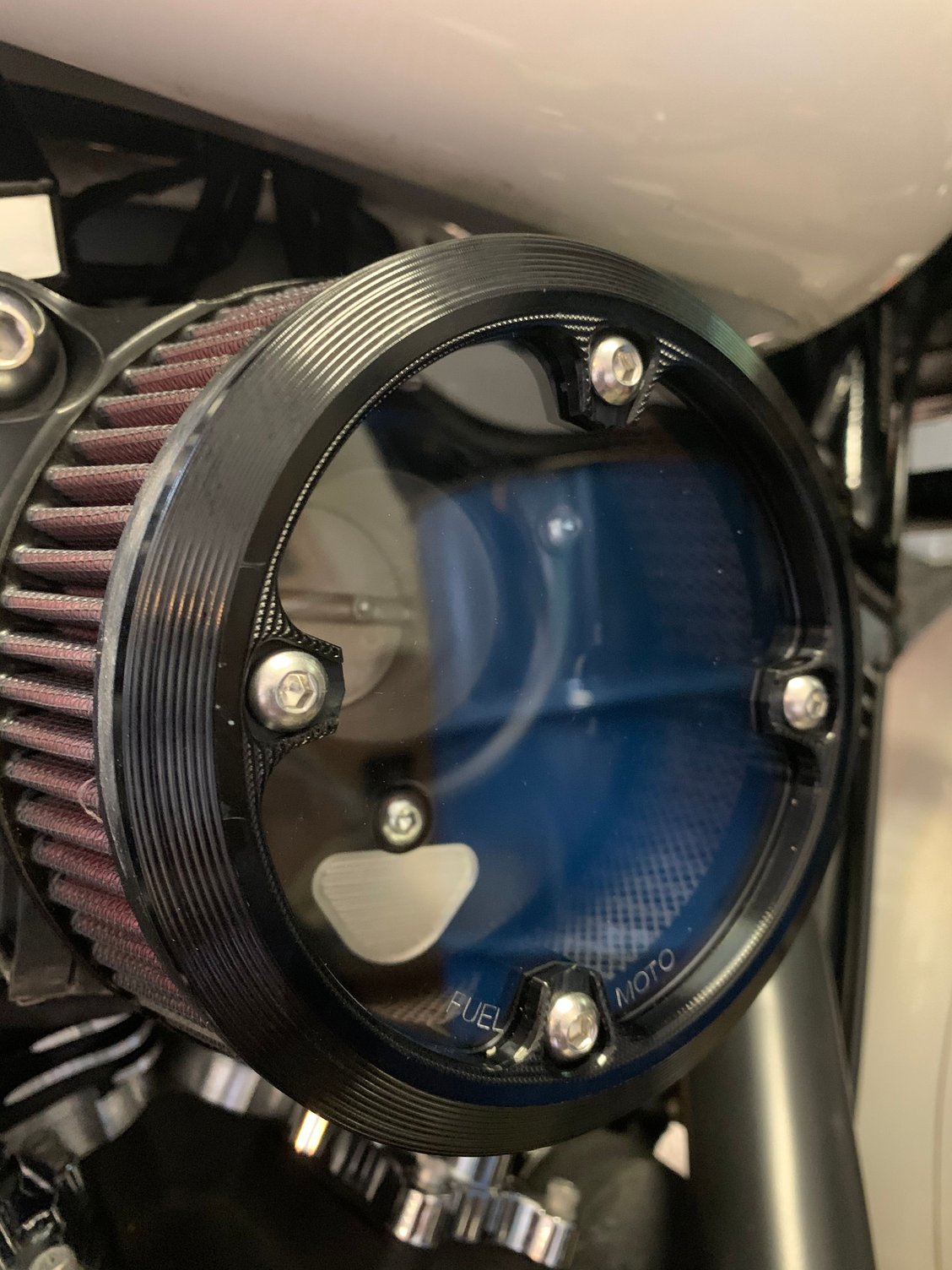 Fuel Moto clear air cover Harley Davidson Forums