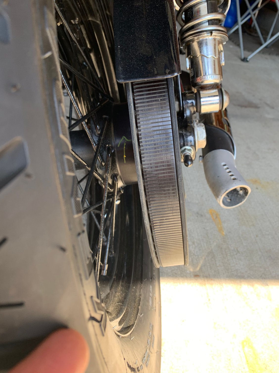 Belt alignment Harley Davidson Forums