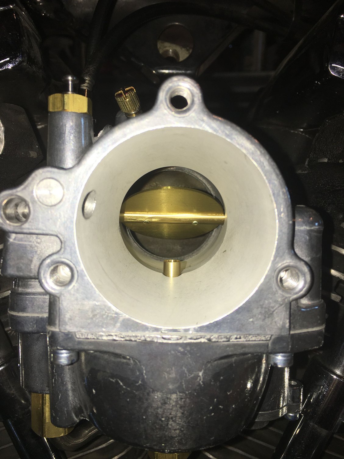 S&S E carb throttle plate / butterfly Harley Davidson Forums