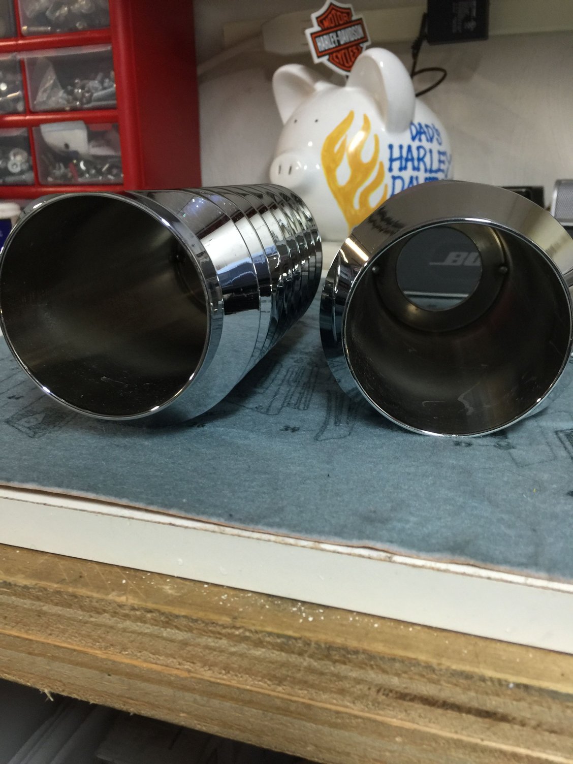 Arlen Ness Retro Fork Boot Covers Chrome Harley Davidson Forums