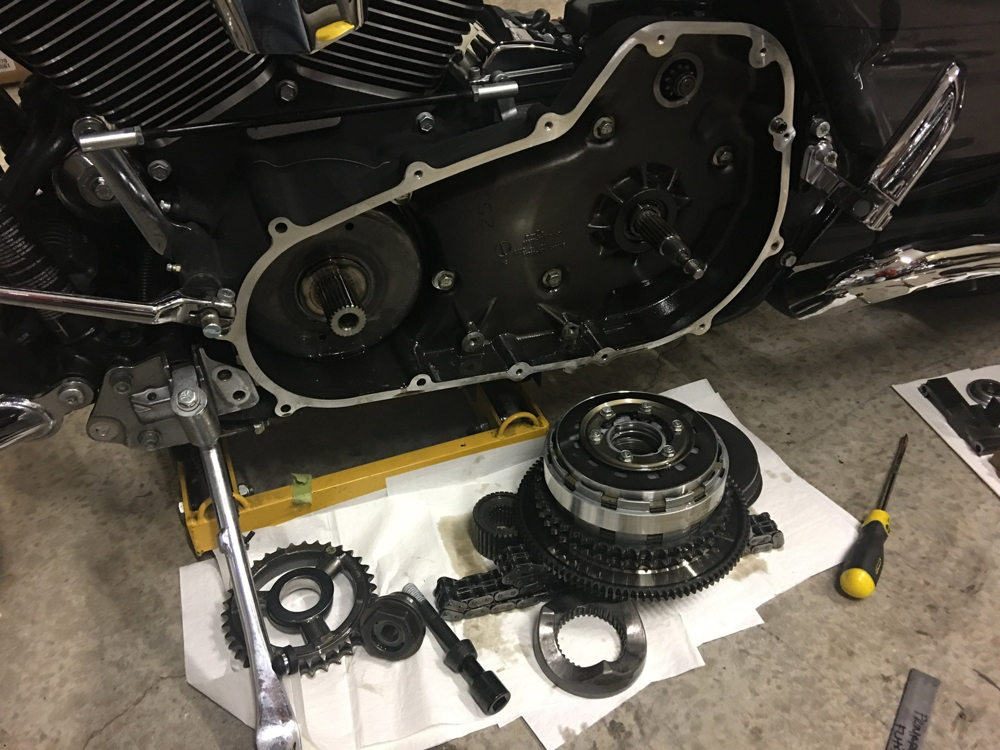 14 Sgs Compensator Eliminator Sprocket Install Harley Davidson Forums