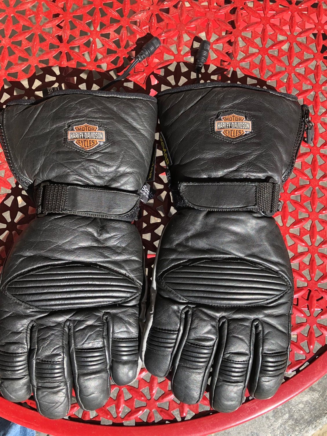 Harley Men's Heated Gloves Medium Harley Davidson Forums