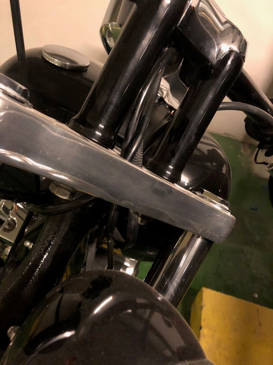 Moving the handlebars back 1 inch. Page 2 Harley Davidson Forums