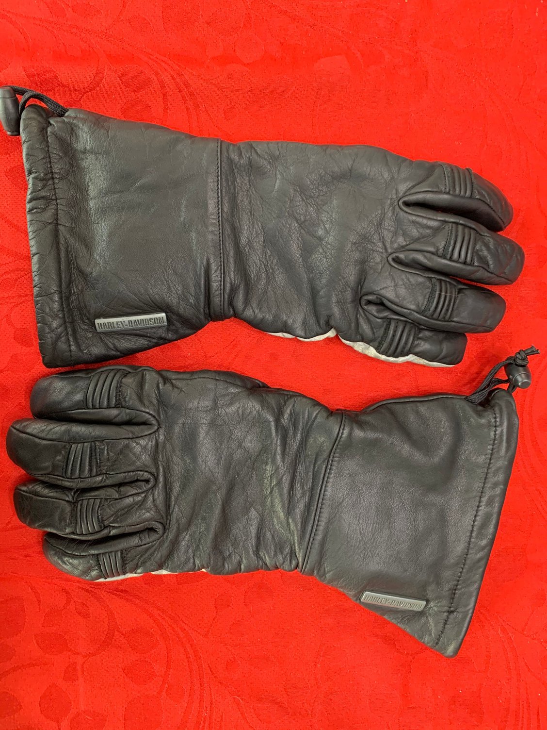 H-D Leather Women's Large Gauntlet Gloves - Harley Davidson Forums