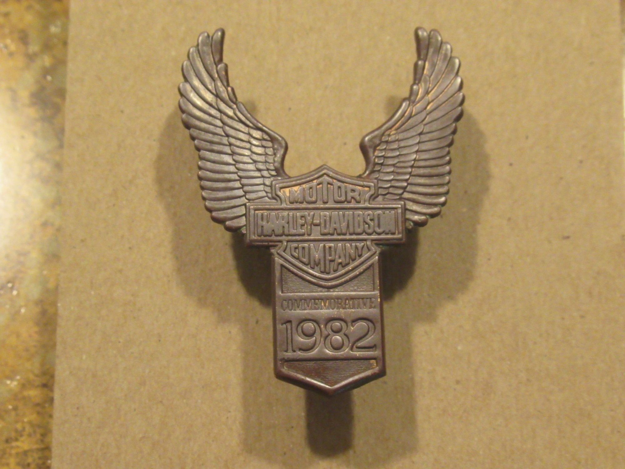 1982 Fender Emblem Restoration Harley Davidson Forums