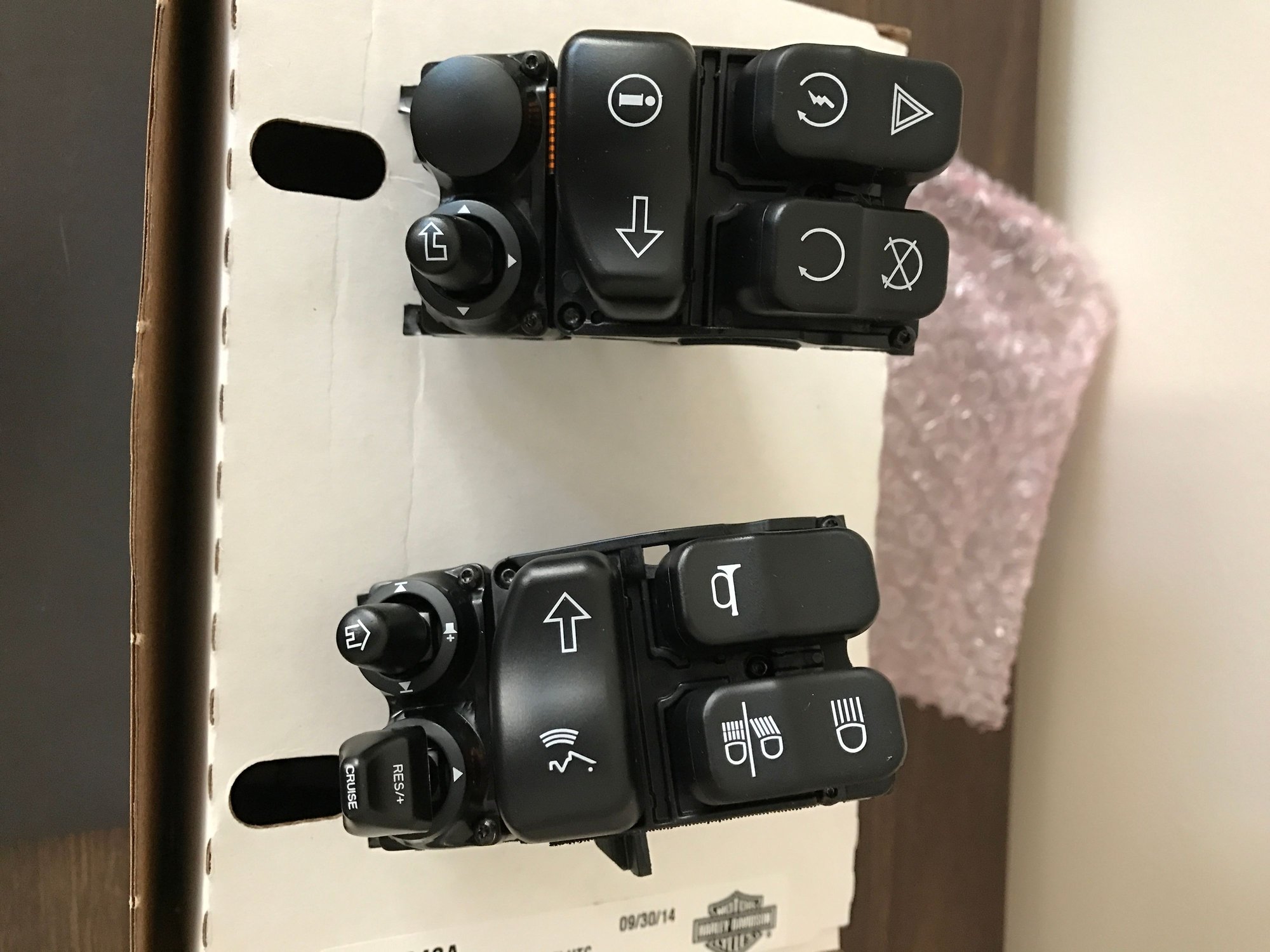 Hand controls from 17 ultra Limited Harley Davidson Forums