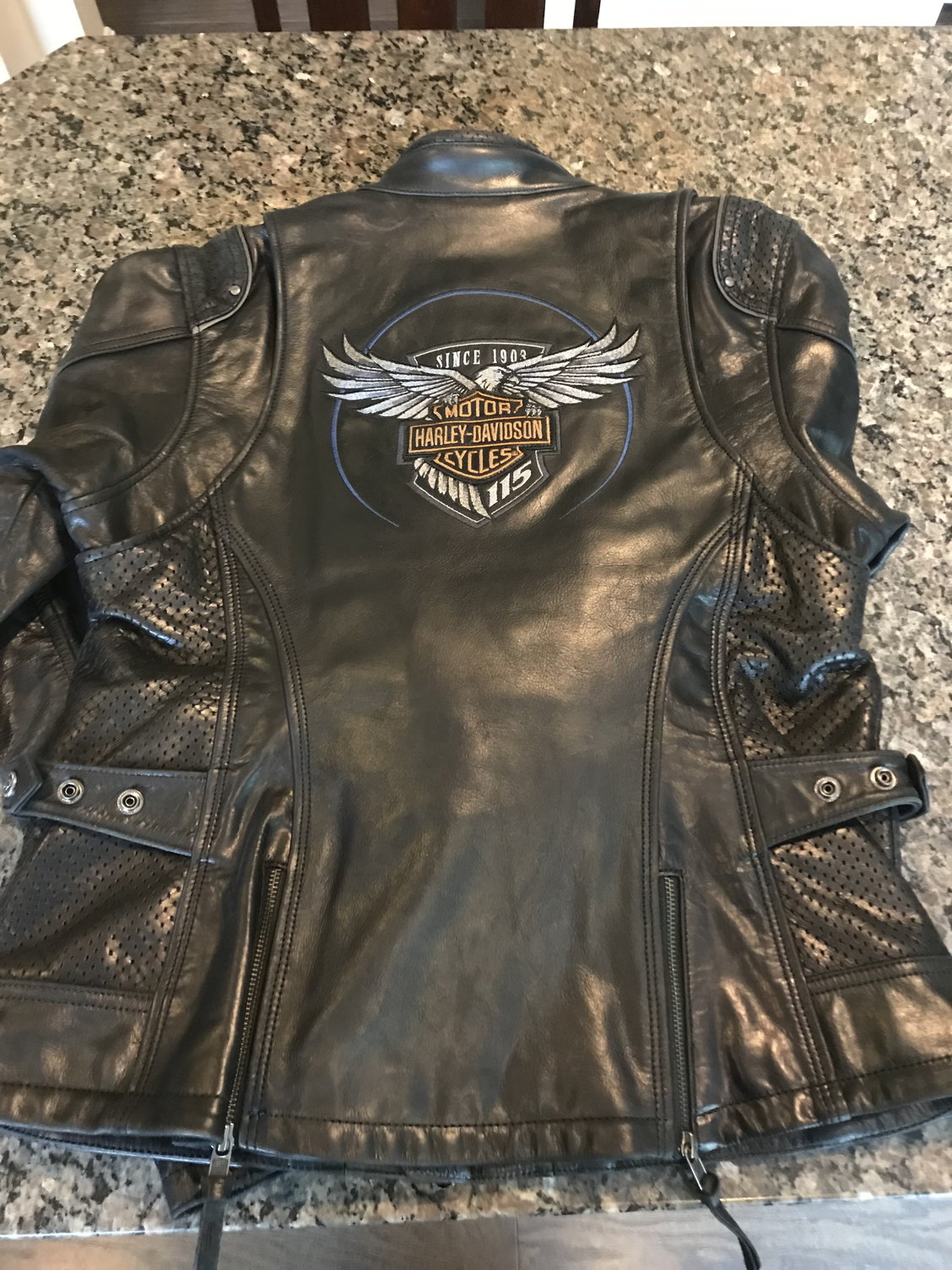 Harley-Davidson® Women's 115th Anniversary Limited Edition Leather ...