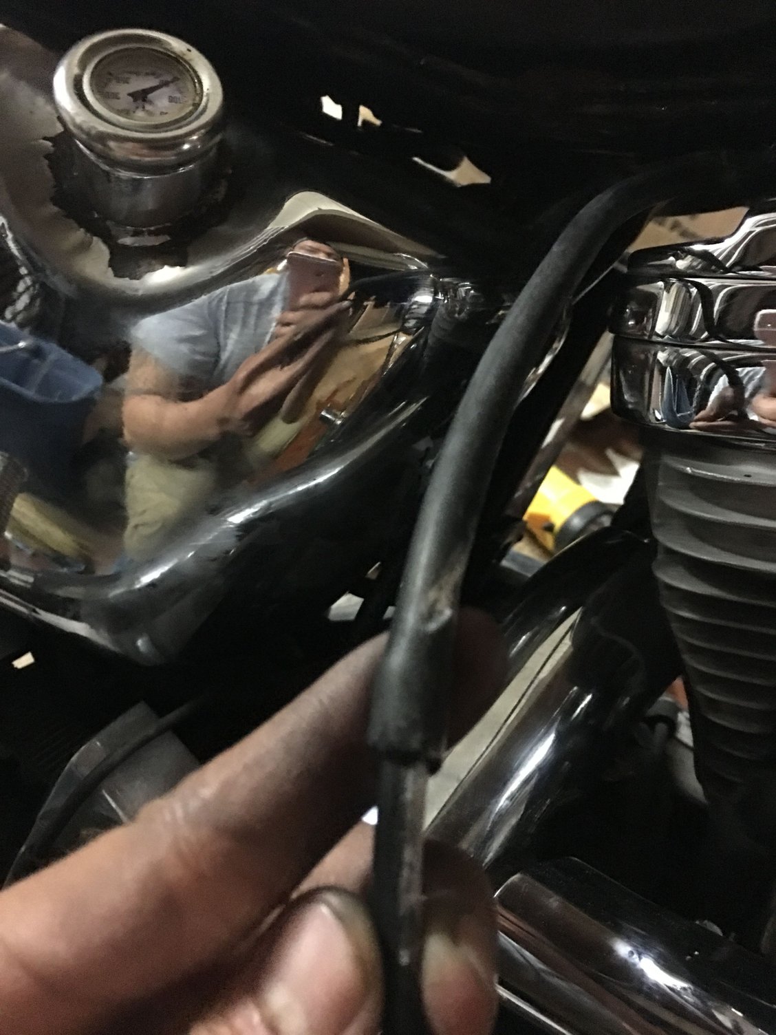 Gas lines Harley Davidson Forums