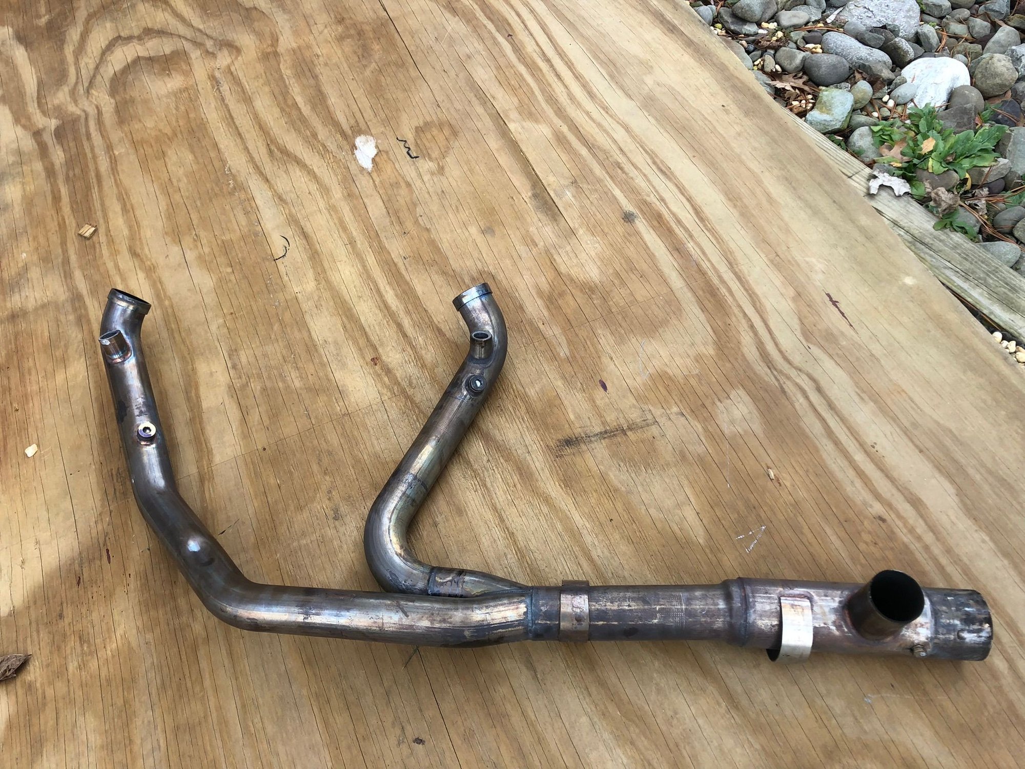 Fuel Moto Stainless Steel Head Pipe Harley Davidson Forums