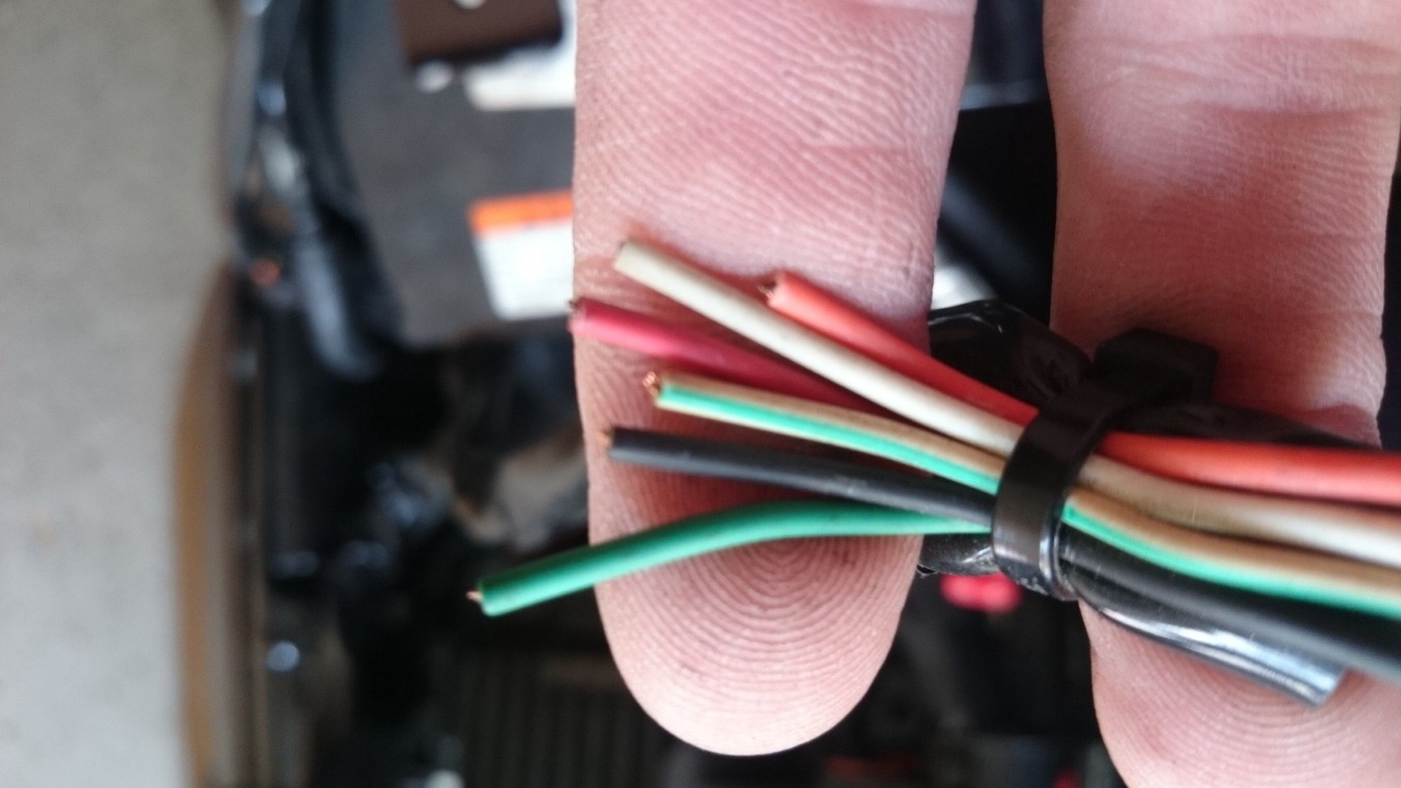 12 Electra Glide Police wires Harley Davidson Forums