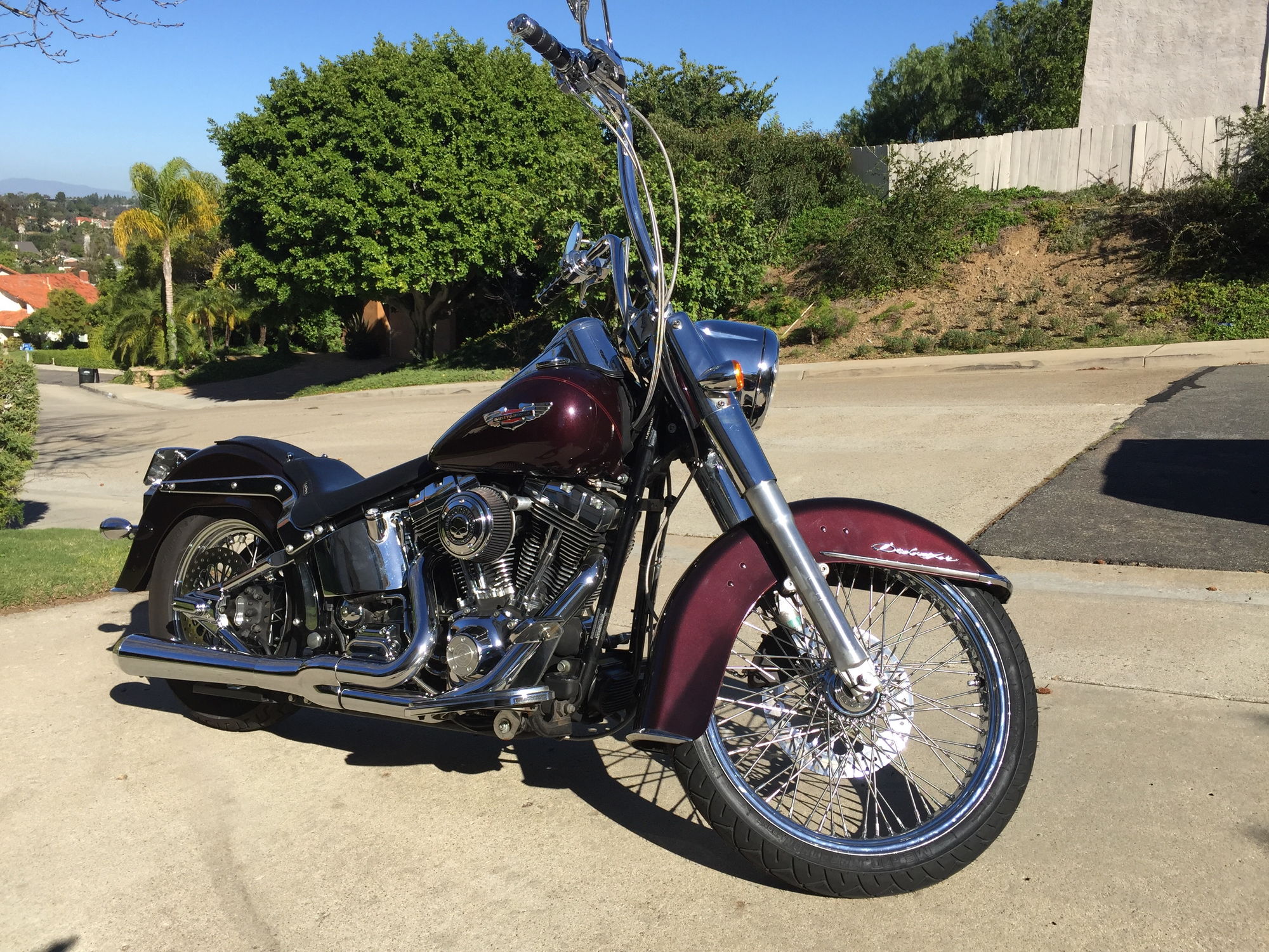 21 front wheel for Softail Deluxe - Harley Davidson Forums