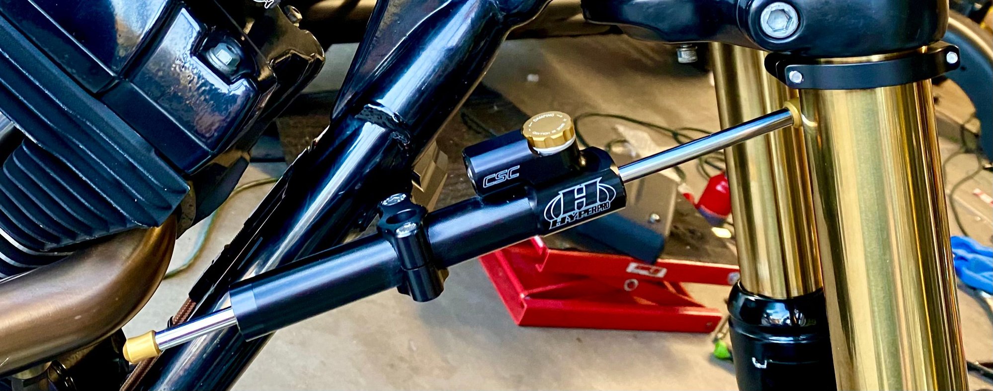 Hyperpro Steering Damper Harley Davidson Forums