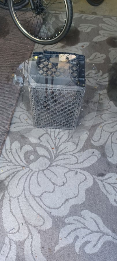 Stock windshield. some scratches. $25