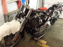 Teardown begins