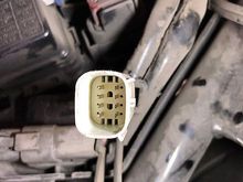 This plug, on the left side of the bike, is an 8-prong.