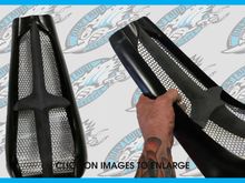 im doing chrome mesh as to kinda, "hide" the relocation deal, and I placing it inside this, and im "piping it straight down, im a licensed plumber/hvac hold both, so ill flare copper, than I have touch up paint, wont see a thing....gonna be sick