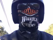 it was cold