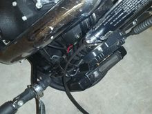 test fit on bike.   fits great,  ordered another clutch cable clamp.....