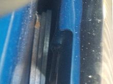 Fender washers to space for shock bolt