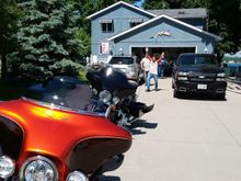 We picked up two more riders at Sombra Ontario. (Rob & Smitty)