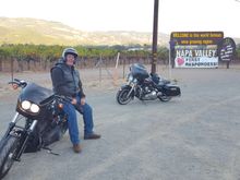 Not much, just went for a ride.