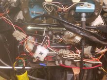 The catastrophe under the fairing.