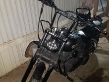 Here is my 2012 FXDB Street Bob with FXDG Fat Bob trees.