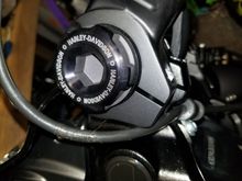 Clip on Adjustment towards the rear