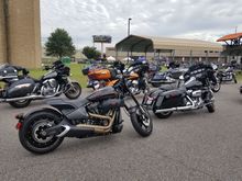 Surrounded by chrome