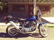 New seat and windscreen