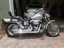 Yep all chrome but the frame. Swing Arm was a bear but a beauty when done. Ride Safe 🤙 James 