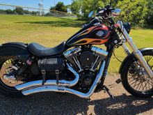 New Vance and Hines Super Radius Exhaust with Big City Thunder Monster Baffles