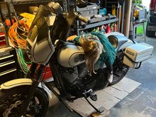 Love all bikes in here. Just wanted to share my daughter hugging my bike and keep this thread alive. I’ll get some better pictures soon. 