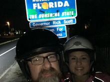 Florida/Alabama  state line.