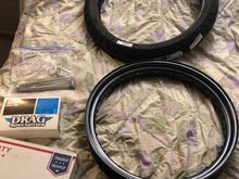 I had mine tank dipped and powder coated.  It is at the builder’s shop waiting in line to be trued and mounted.  